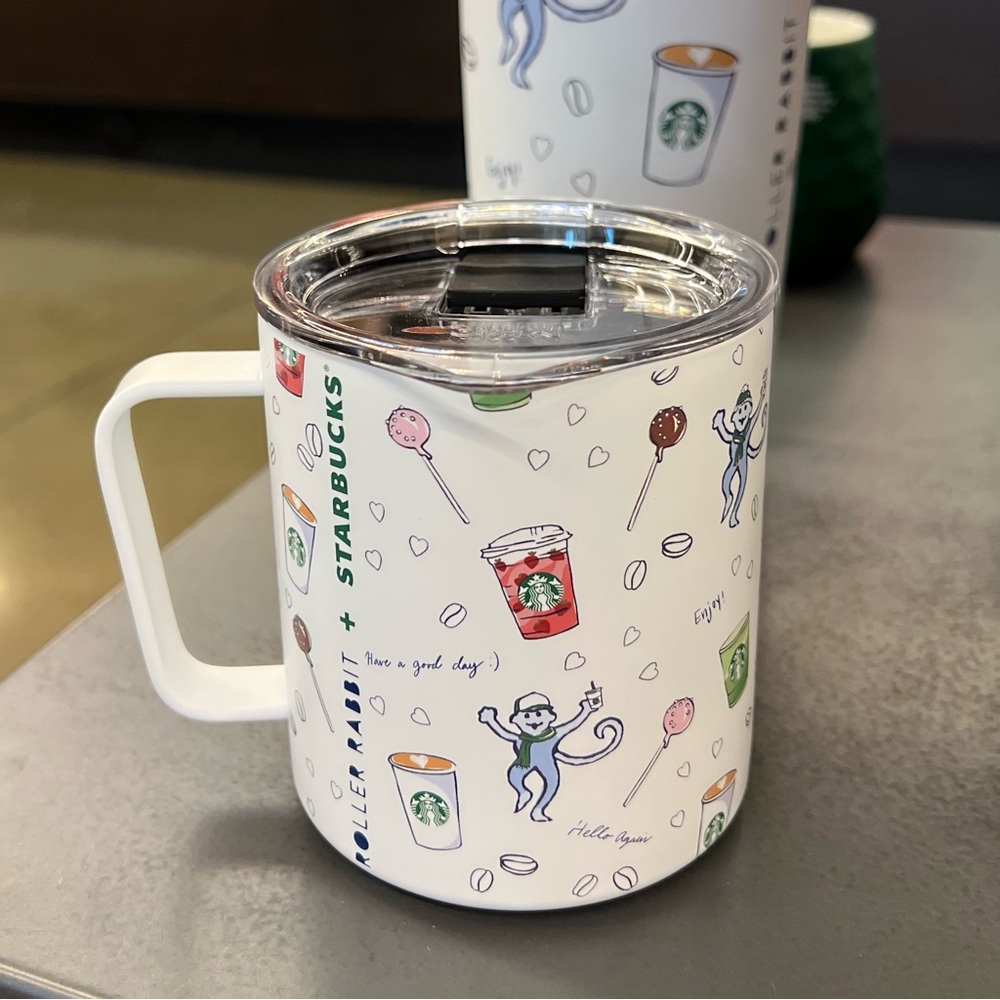 Starbucks Roller Rabbit Holiday Christmas 2025 stainless steel mug cup new